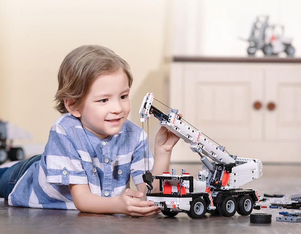 Конструктор-трансформер Xiaomi Mi Bunny MITU Building Block Engineering Crane