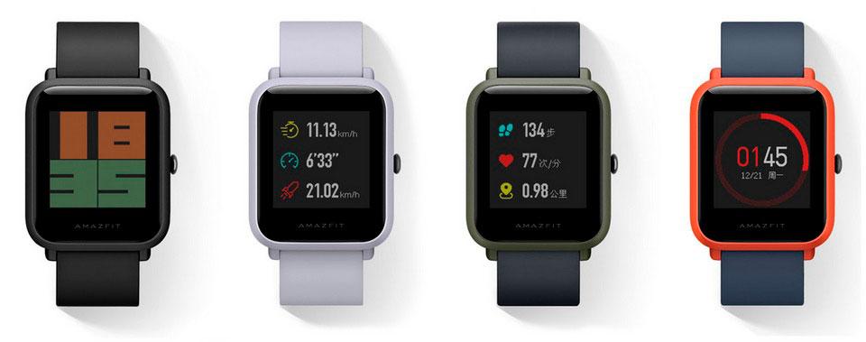 amazfit-bip-спортивные часы-черный
