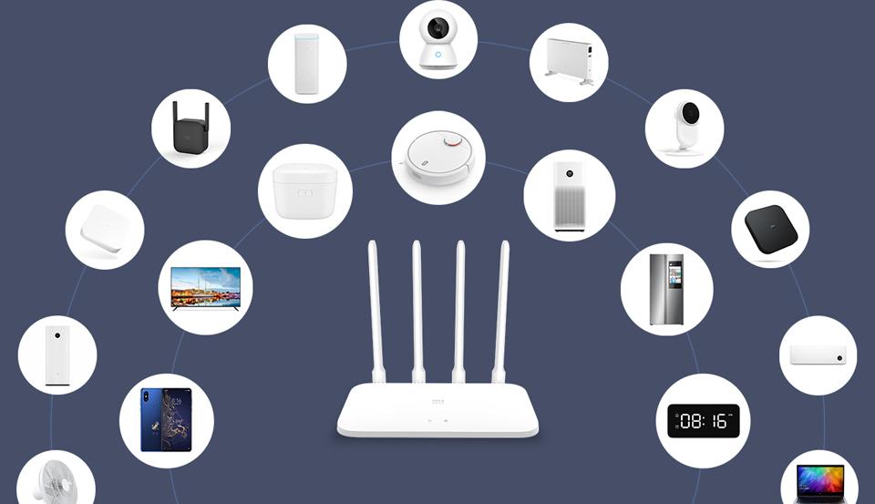 Роутер Xiaomi Mi WiFi Router 4A Gigabit Edition DVB4218CN устройства умного дома