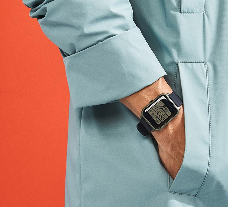 amazfit-bip-спортивные часы-черный