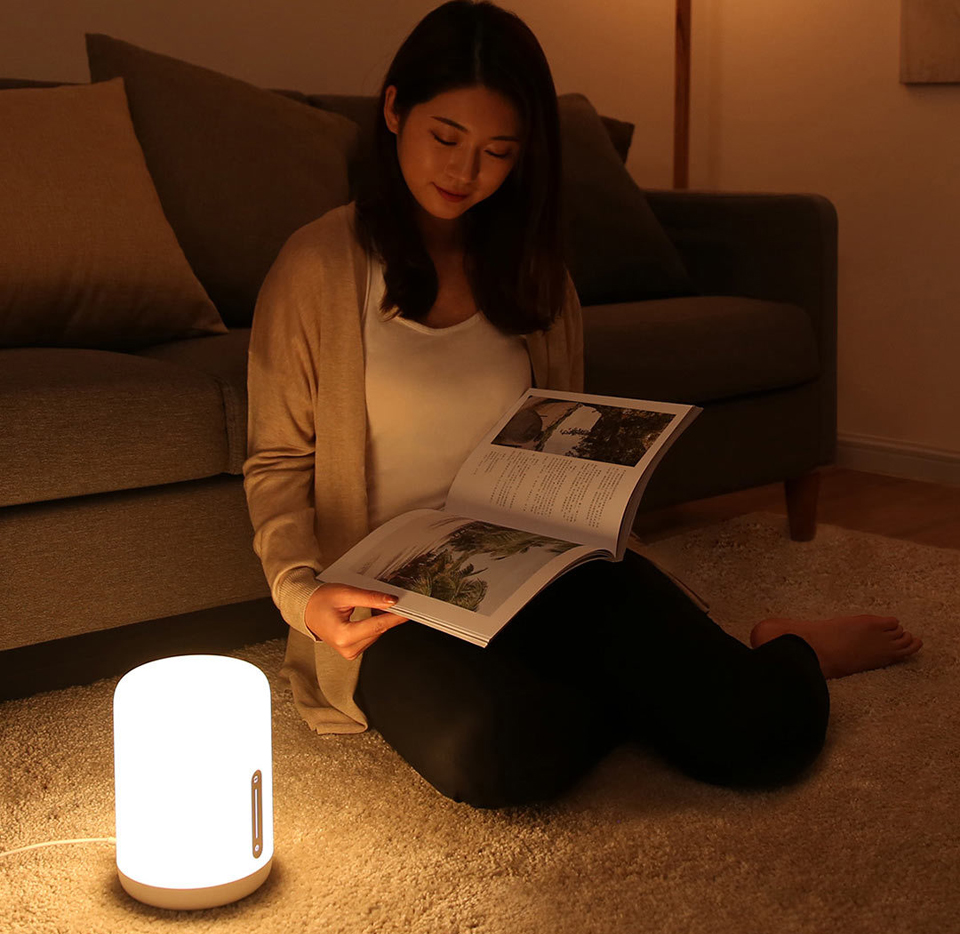 Умная настольная лампа-ночник Xiaomi Mijia Bedside Lamp 2 (MJCTD02YL)