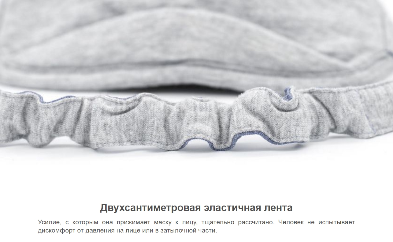 Маска для сна Xiaomi 8H Cool Feeling Goggles