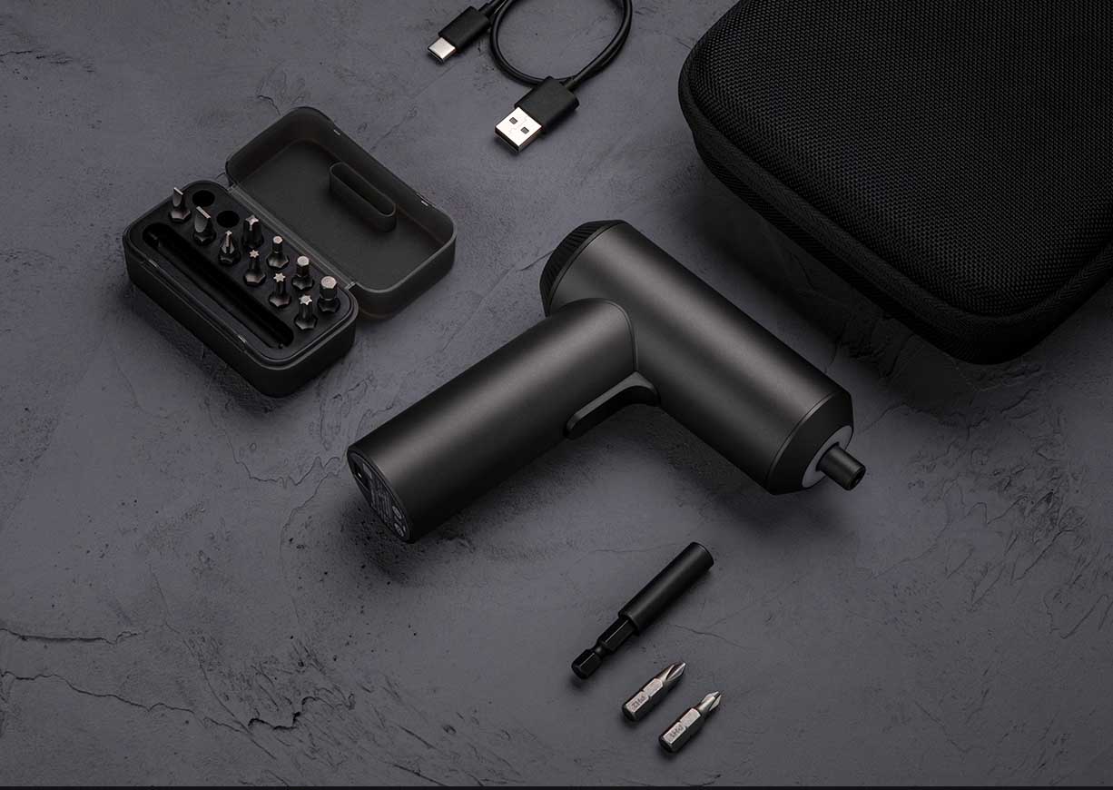 Электрическая отвертка Xiaomi Mijia Electric Screwdriver Gun Электрическая отвертка Xiaomi Mijia Electric Screwdriver Gun