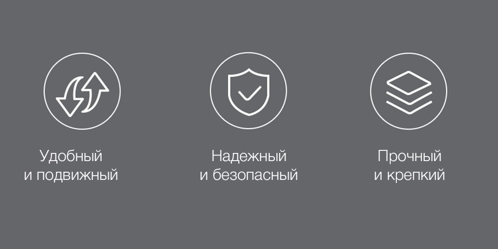 Велозамок Портативный Складной Кабельный Замок XIaomi HIMO L150