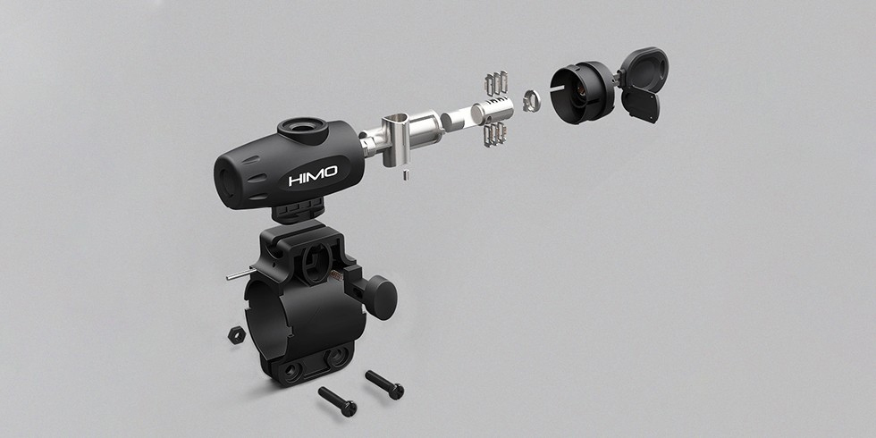 Велозамок Портативный Складной Кабельный Замок XIaomi HIMO L150