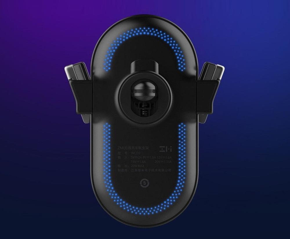 Держатель с функцией беcпроводной зарядки ZMI Wireless Charging Car Holder (WCJ10) Держатель с функцией беcпроводной зарядки ZMI Wireless Charging Car Holder (WCJ10)