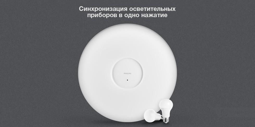 Умная светодиодная лампочка Xiaomi Philips Smart LED Ball Lamp E27 (GPX4005RT)