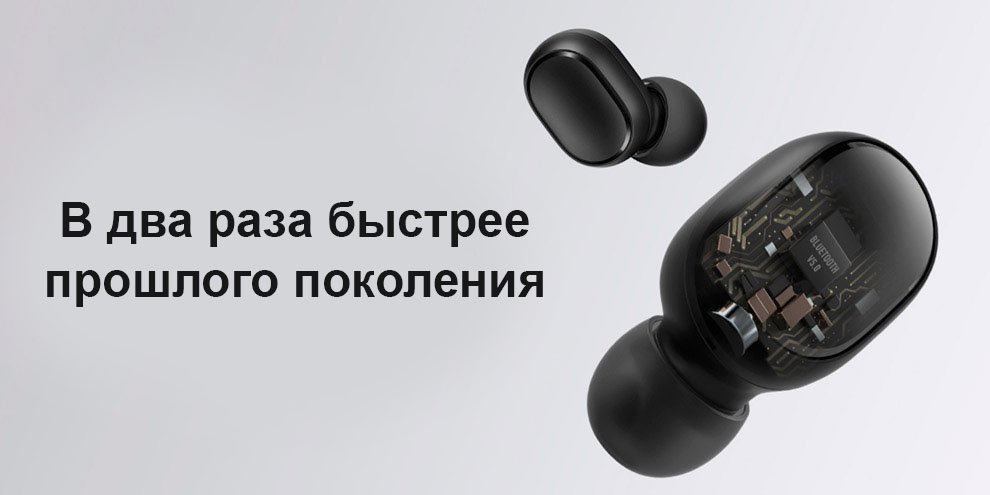 Беспроводные наушники Xiaomi Mi True Wireless Earbuds Basic 2 (AirDots 2)