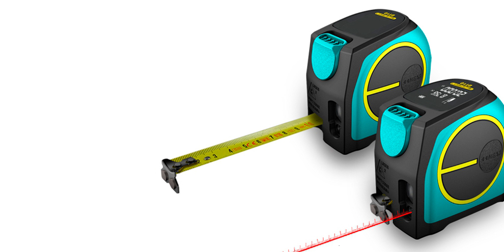 Измерительная лазерная рулетка Mileseey Laser Ranging Tape Measure (DT10)
