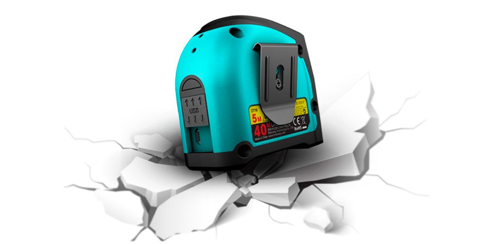 Измерительная лазерная рулетка Mileseey Laser Ranging Tape Measure (DT10)