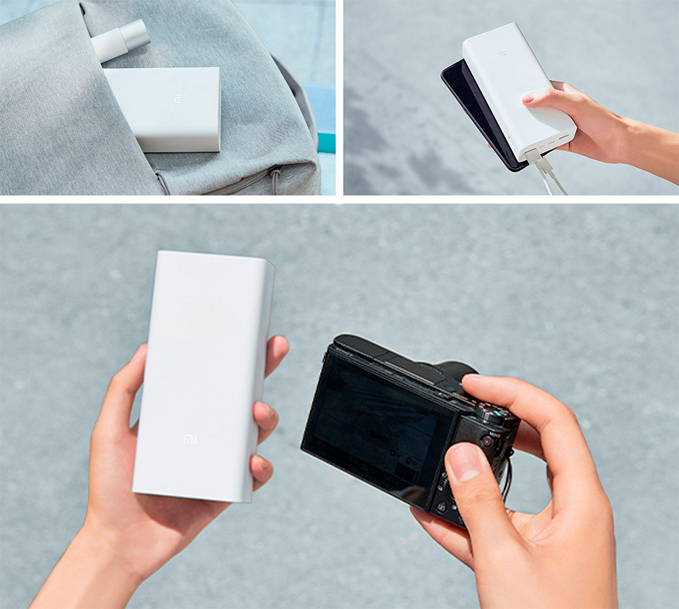 Внешний аккумулятор Xiaomi Mi Power Bank 3 Quick Charge Edition (30000 mAh) Внешний аккумулятор Xiaomi Mi Power Bank 3 Quick Charge Edition (30000 mAh)