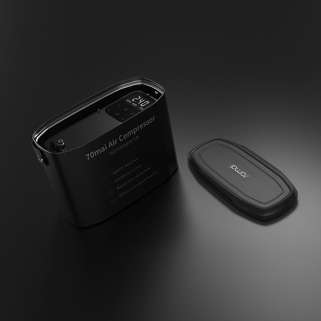 Автомобильный компрессор Xiaomi 70mai Air Compressor (Midrive TP01) Автомобильный компрессор Xiaomi 70mai Air Compressor (Midrive TP01)