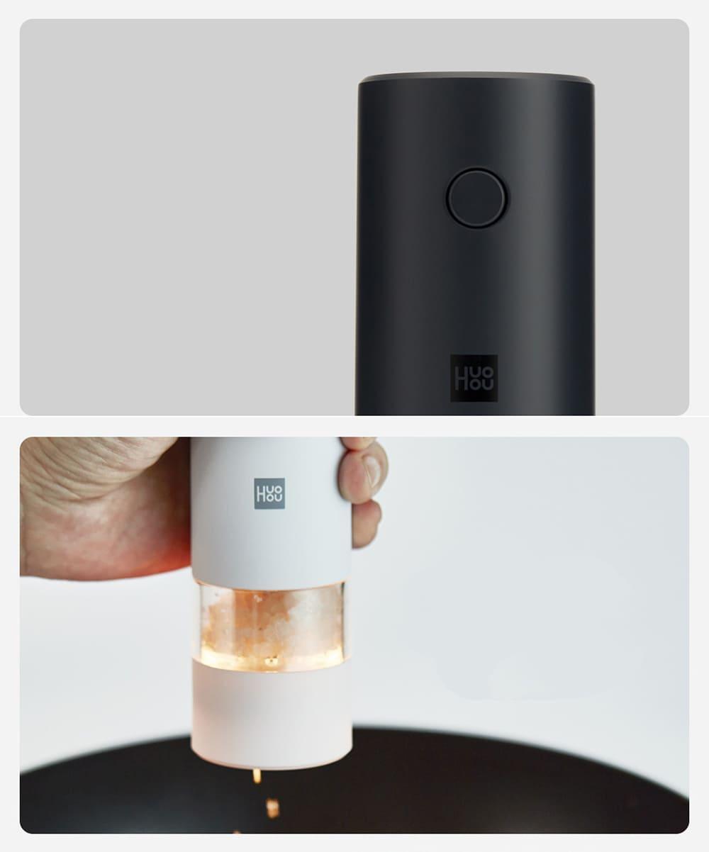Электрическая мельница для соли и перца Xiaomi HuoHou Electric Grinder (HU0142) Черный