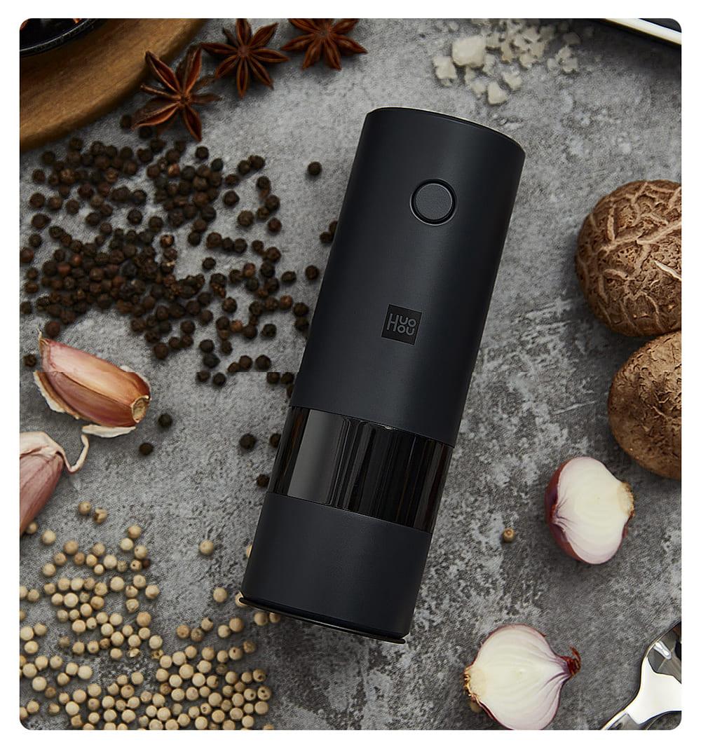 Электрическая мельница для соли и перца Xiaomi HuoHou Electric Grinder (HU0142) Черный