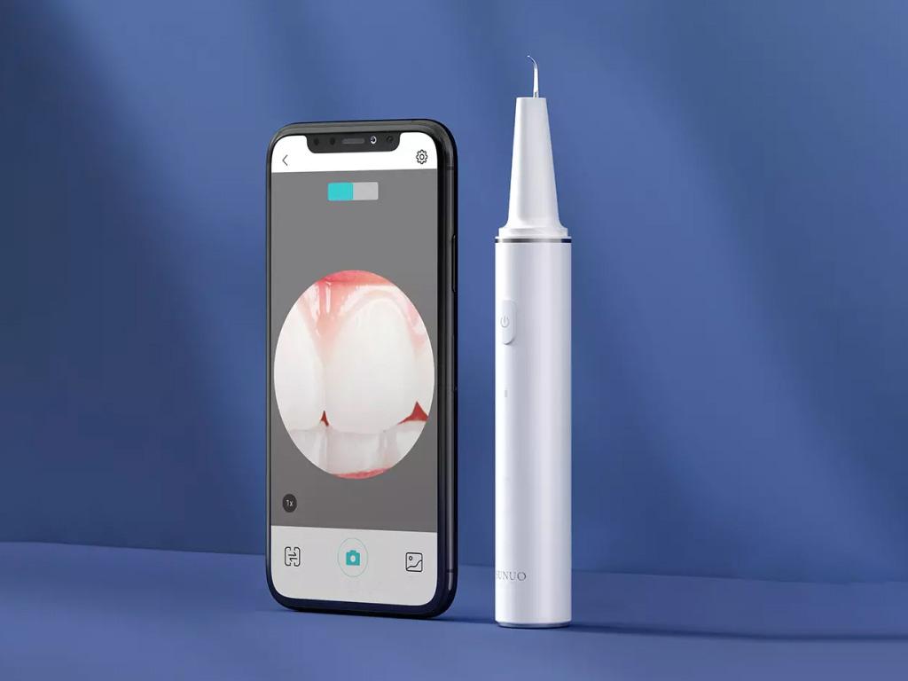 Скалер для удаления зубного камня Xiaomi Sunuo T11 Pro Smart Visual Ultrasonic Dental Scale