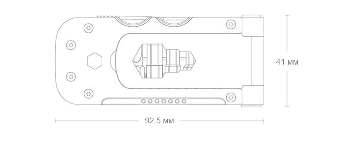 Мультитул для велосипеда NexTool Multifunctional Bicycle KT5557